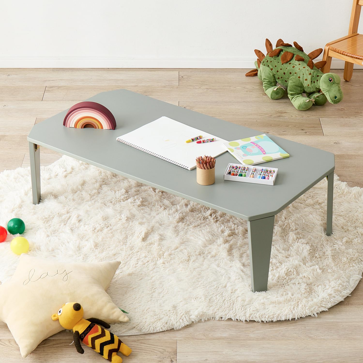 Amazon.co.jp: ローテーブル 折りたたみ 長方形 幅105 一人用 【 学生