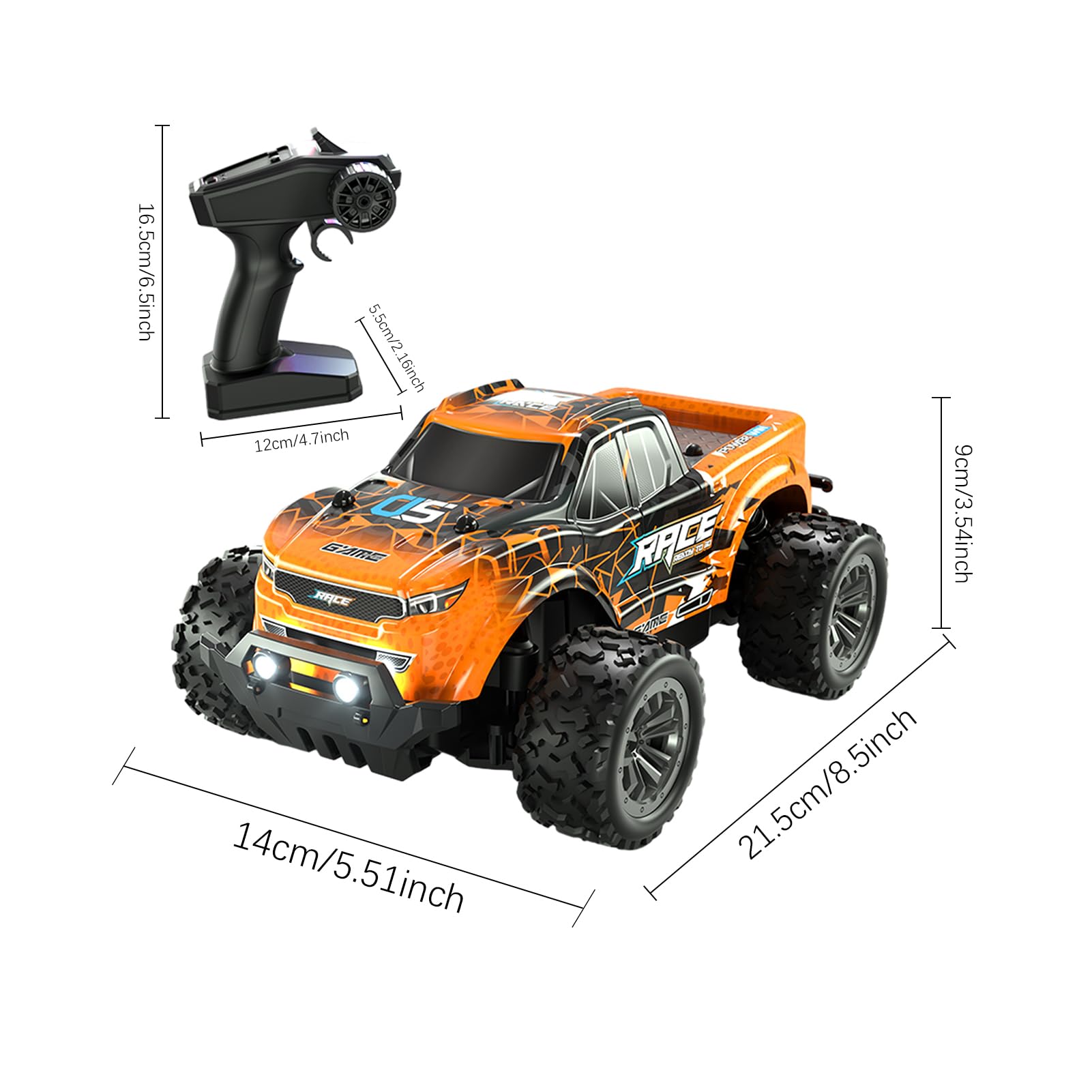 Amazon.co.jp: RCクローラー 電動ラジオコントロールカー LEDライト