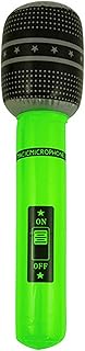 HENBRANDT Single Inflatable Microphone 40cm Blow Up Mics Rock Star Pop Star Toys Fancy Dress Accessory Hen Party Accessori…