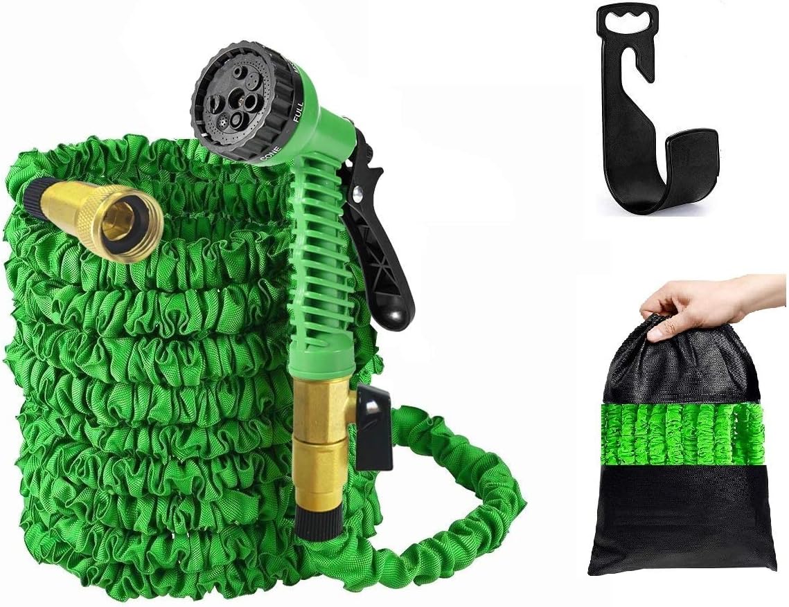 MTB Supply Expandable Garden Hose, 75ft (Green