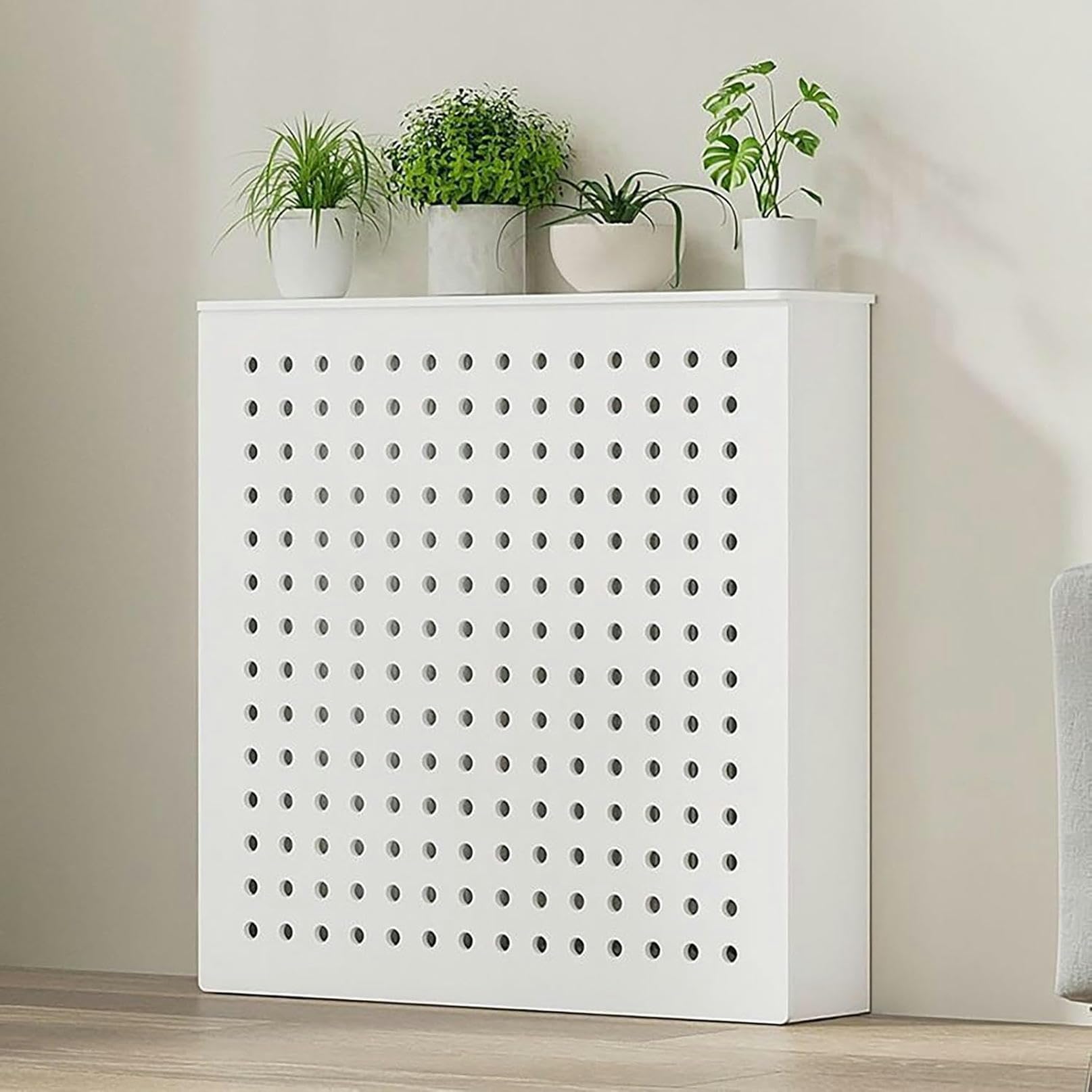 Étagère de couverture de radiateur moderne pour chambre à coucher cosy