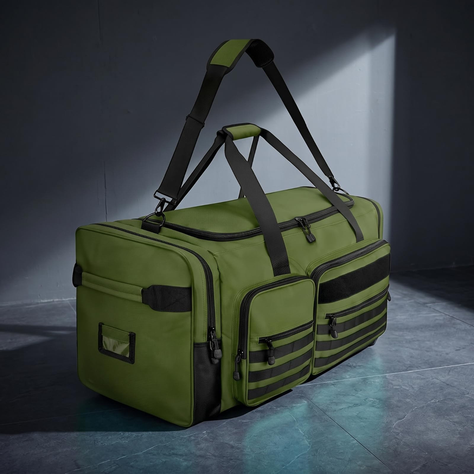 Borsone con Tracolla Regolabile Impermeabile Borsone con Tasche Laterali Multitasche Borsa da Baseball per Allenatori, Viaggio, Allenamento, Partite, Array, Stampa Marmo
