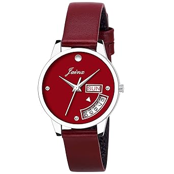 Jainx Day and Date Feature Analogue Womens Watch