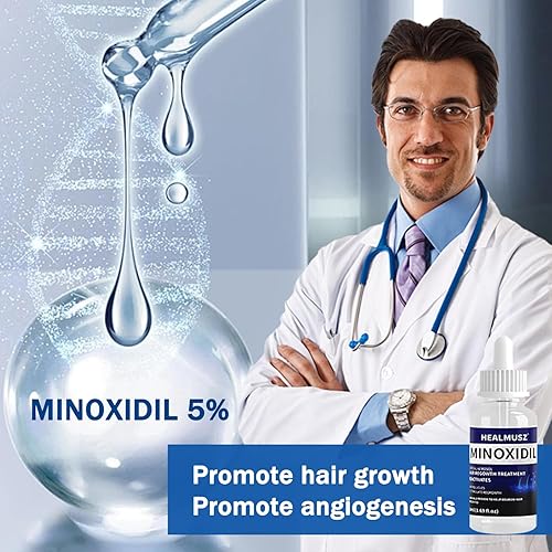 Miniatura 6 de 5% mininoxidil para hombres y mujeres, biotina, sin perfume, rojo, unisex para adultos, crecimiento del cabello, control de caída del cabello, 2