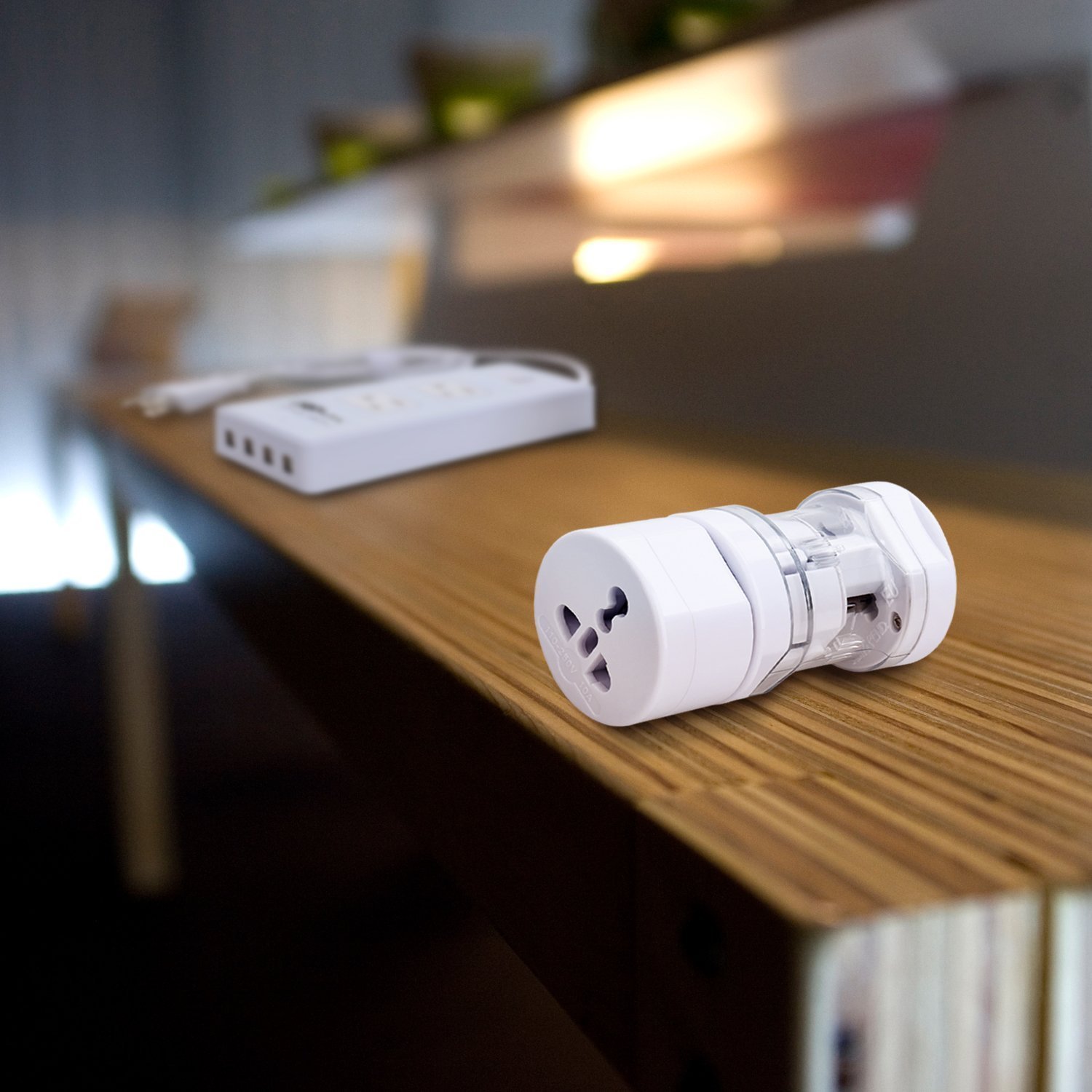 EzLife International Multipurpose Travel Adapter All in One US, AUS, UK, EU, NZ, Europe, North/South America & 150+ Countries (Pack of 1) — Amazon image 5