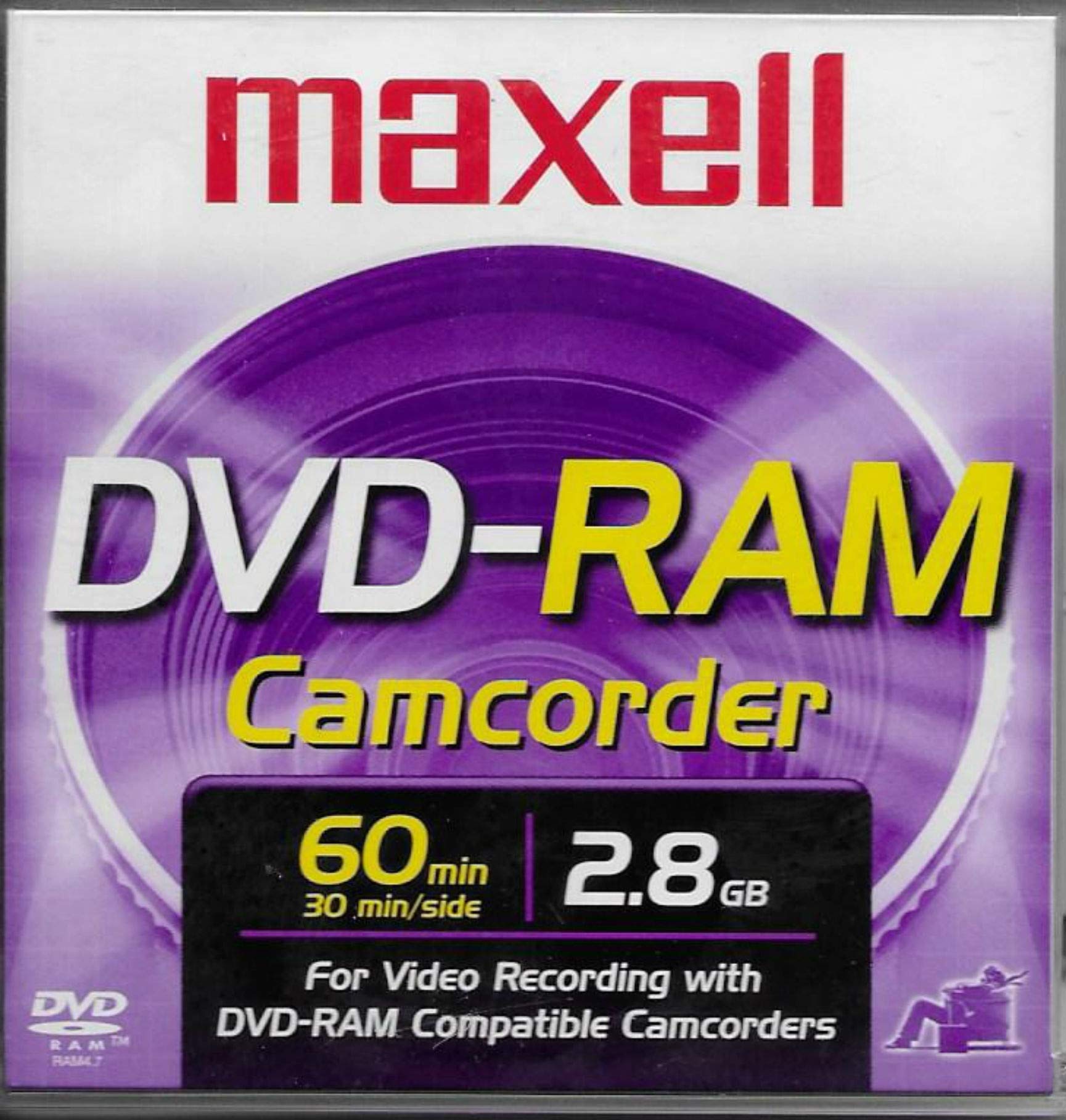 Amazon.com: Maxell DVD-R & DVD-RAM Round Cartridges for Panasonic 