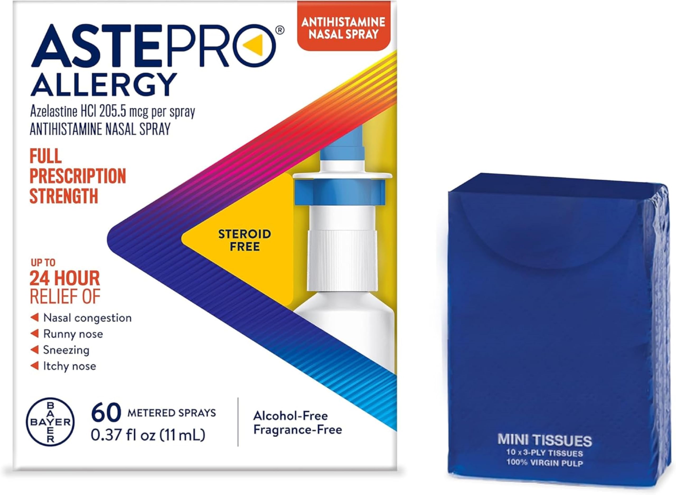 Astepro Nasal Spray and Tissue Bundle