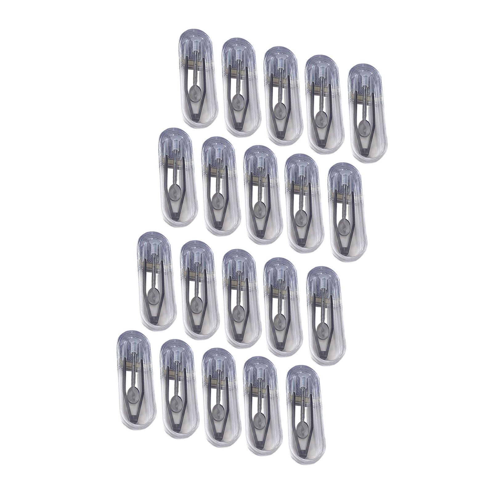 20PCS Lenses Applicator Wearing Tool with Tweezers and Remover Suction Cup Stick Set for Convenience Travel Use Lenses Tweezers