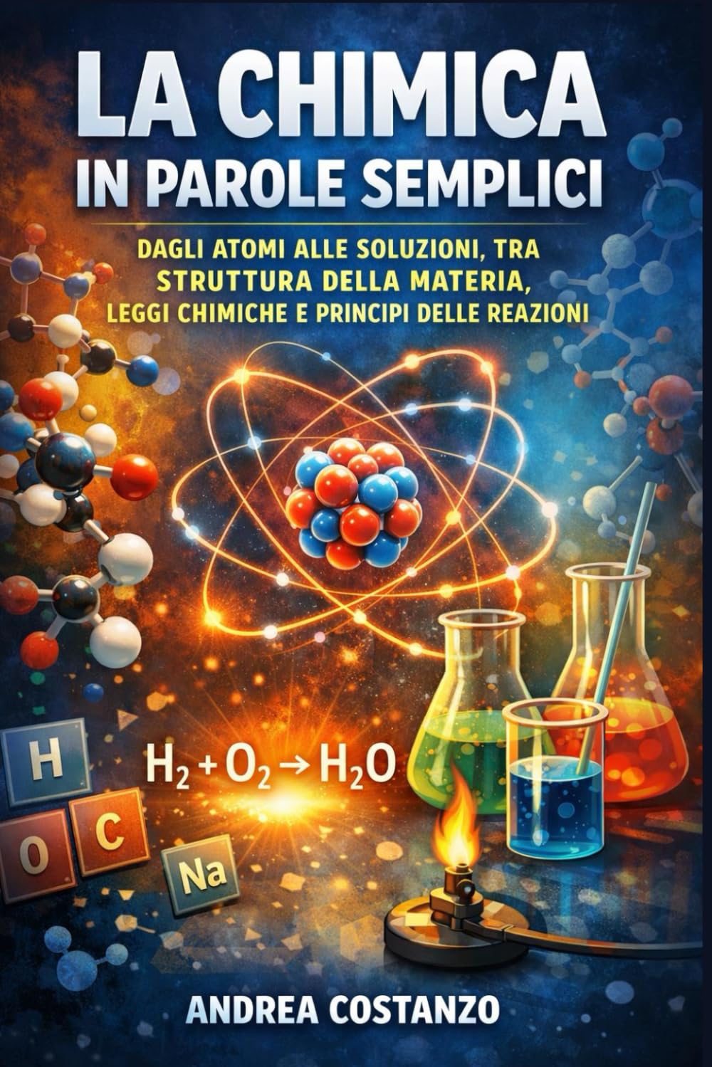 La Chimica in Parole Semplici: Dagli atomi alle soluzioni, tra struttura della materia, leggi chimiche e principi delle reazioni
