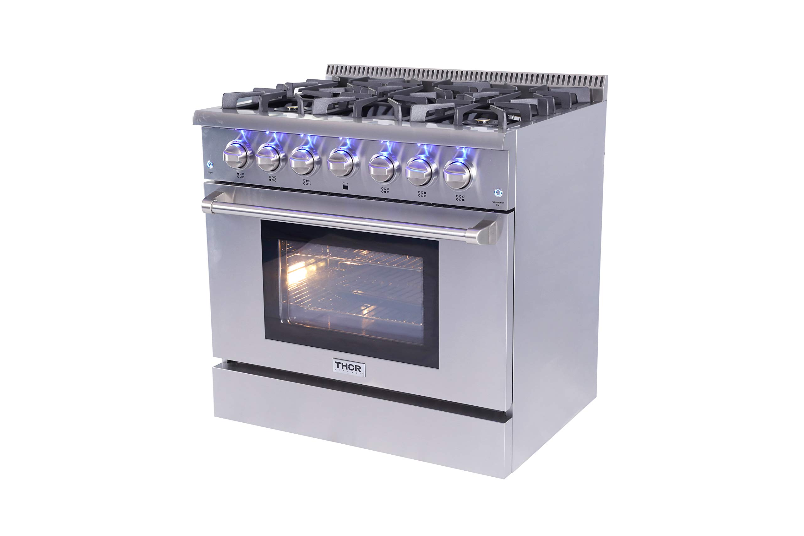 Buy Thor Kitchen 36" 5.2 cu.ft. Freestanding Ranges, Slide in Range