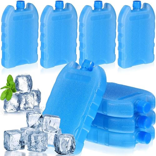 Abaodam 8PCS Ice Packs for Cooler and Lunch Box, Reusable Freezer Packs