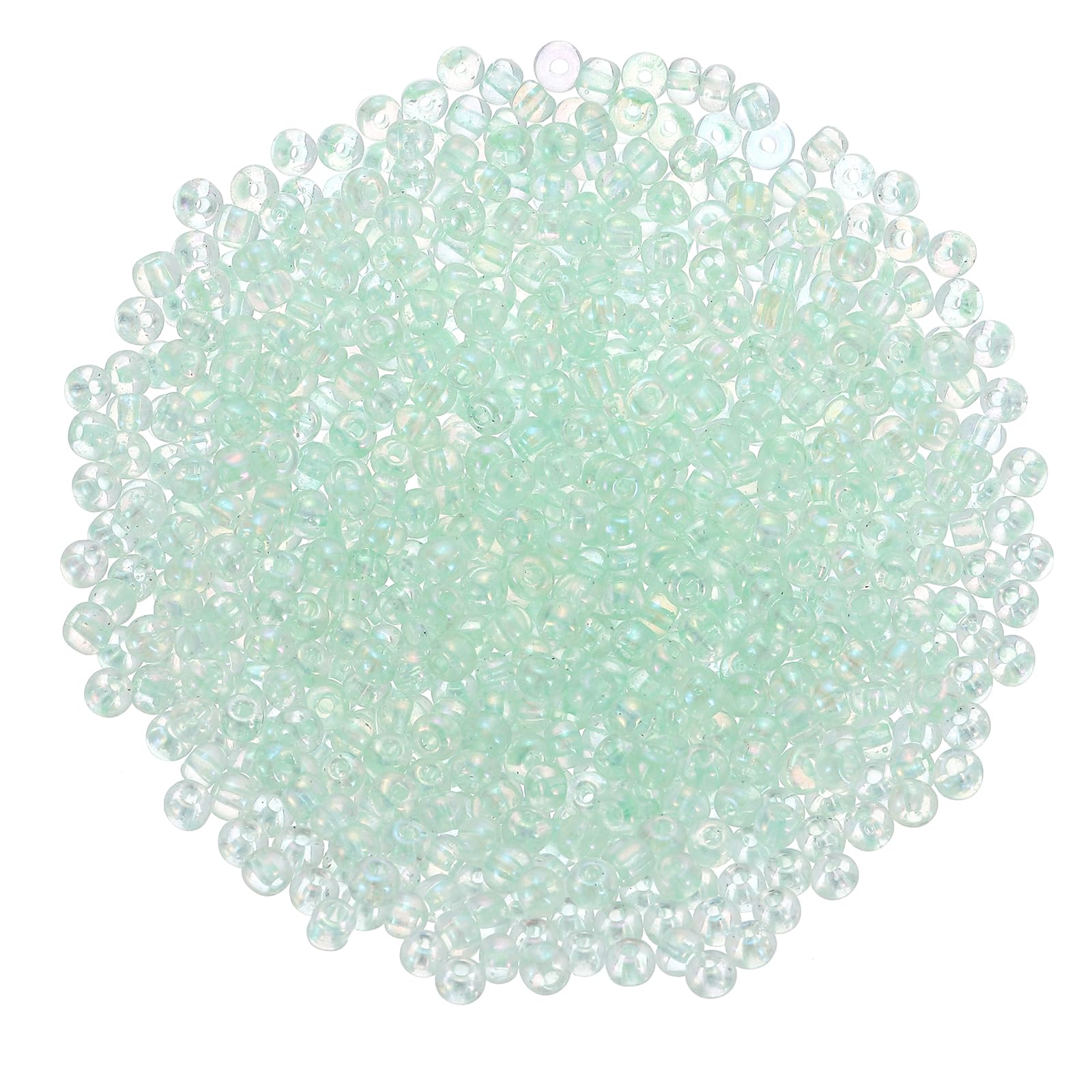 Perles de rocaille en verre de finition supérieure pour bijoux fins 4mm