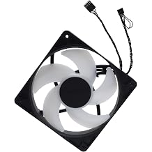Deal4GO 120mm RGB CPU Liquid Cooling Fan 69XJW 069XJW Replacement for Dell Alienware Aurora R16 R15 R14 R13 Gaming Desktop