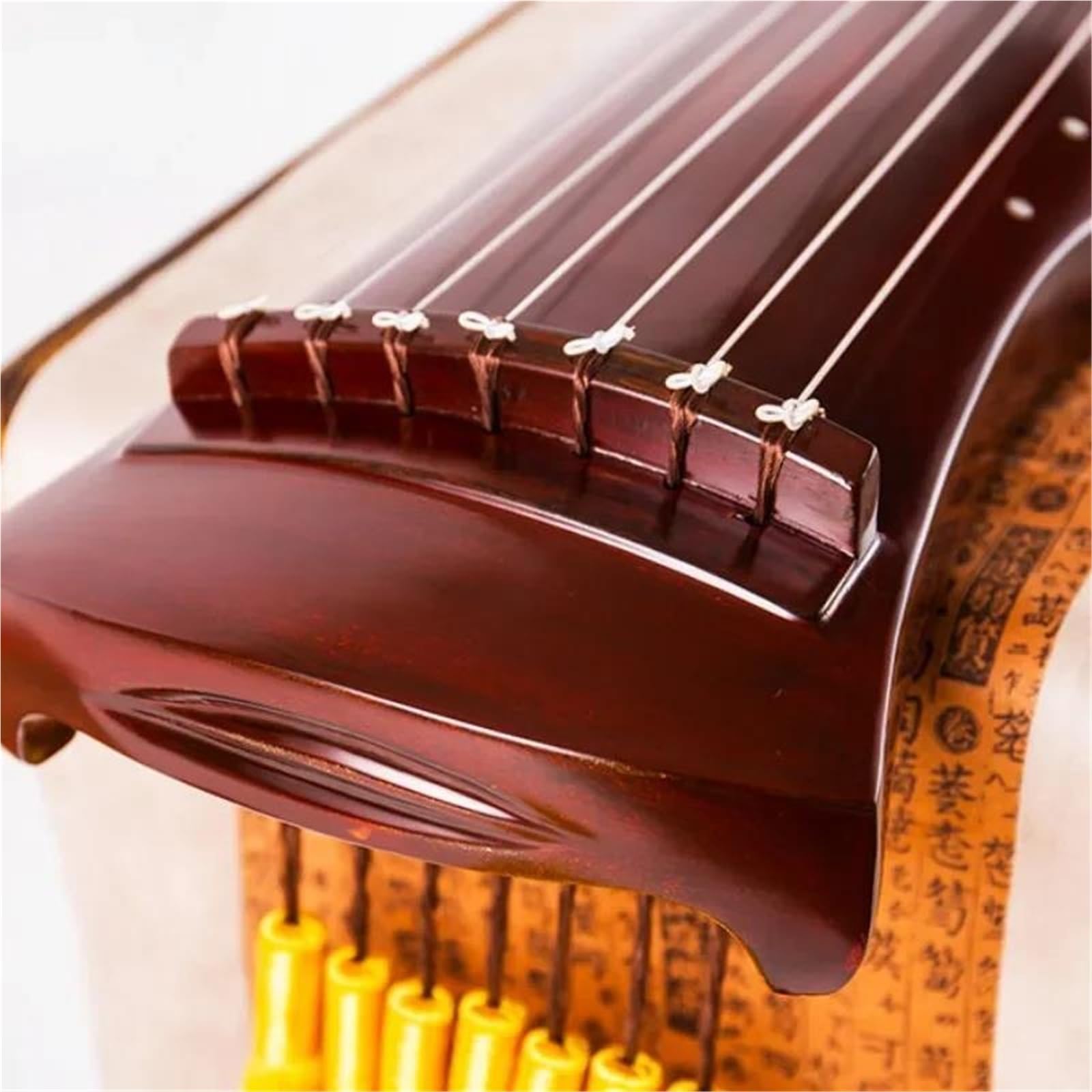 Guqin Z Drewna Paulownia Rodzaj Cytry Profesjonalny Instrument Do Ćwiczeń/występów Odpowiedni Dla Początkujących Guqin (chińska Cytra)
