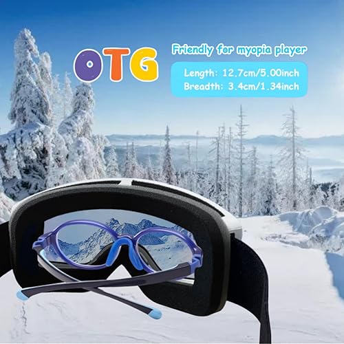 Miniatura 9 de EXP VISION Gafas de EsquíSnowboard Parent-child Gafas de Nieve Sobre Gafas para Hombres, Mujeres, Adolescentes y Niños