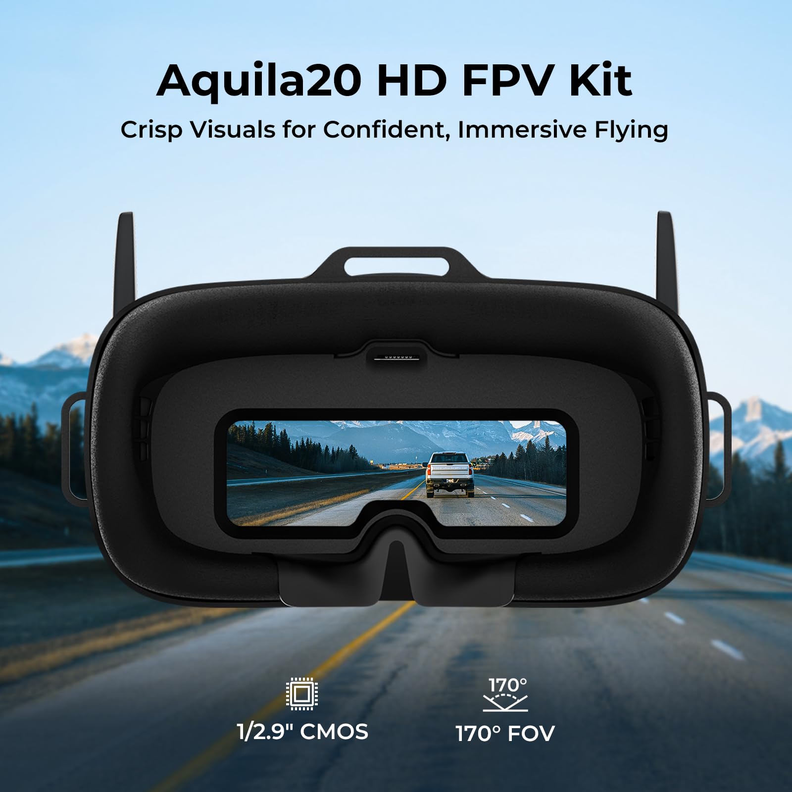 BETAFPV Aquila20 HD FPV Drone Kit with 1080P Camera, Altitude Hold, 2S Propulsion System for Beginner