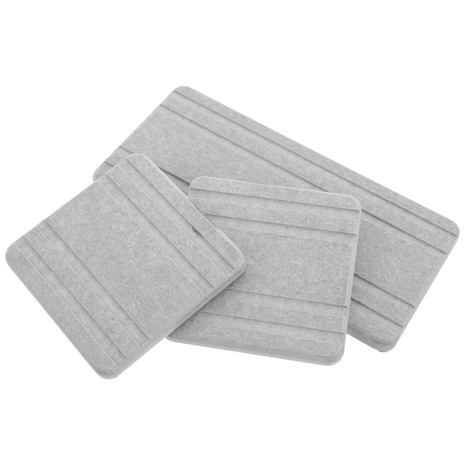 Bandeja para cepillos de dientes con absorción rápida y base estable anti acumulación