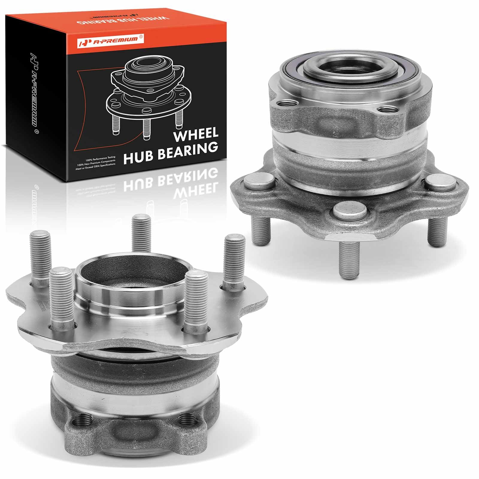 Amazon.com: A-Premium 2 x Rear Wheel Bearing and Hub Assembly with