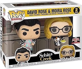 Funko Pop! Schitts Creek David and Moira Rose Exclusive