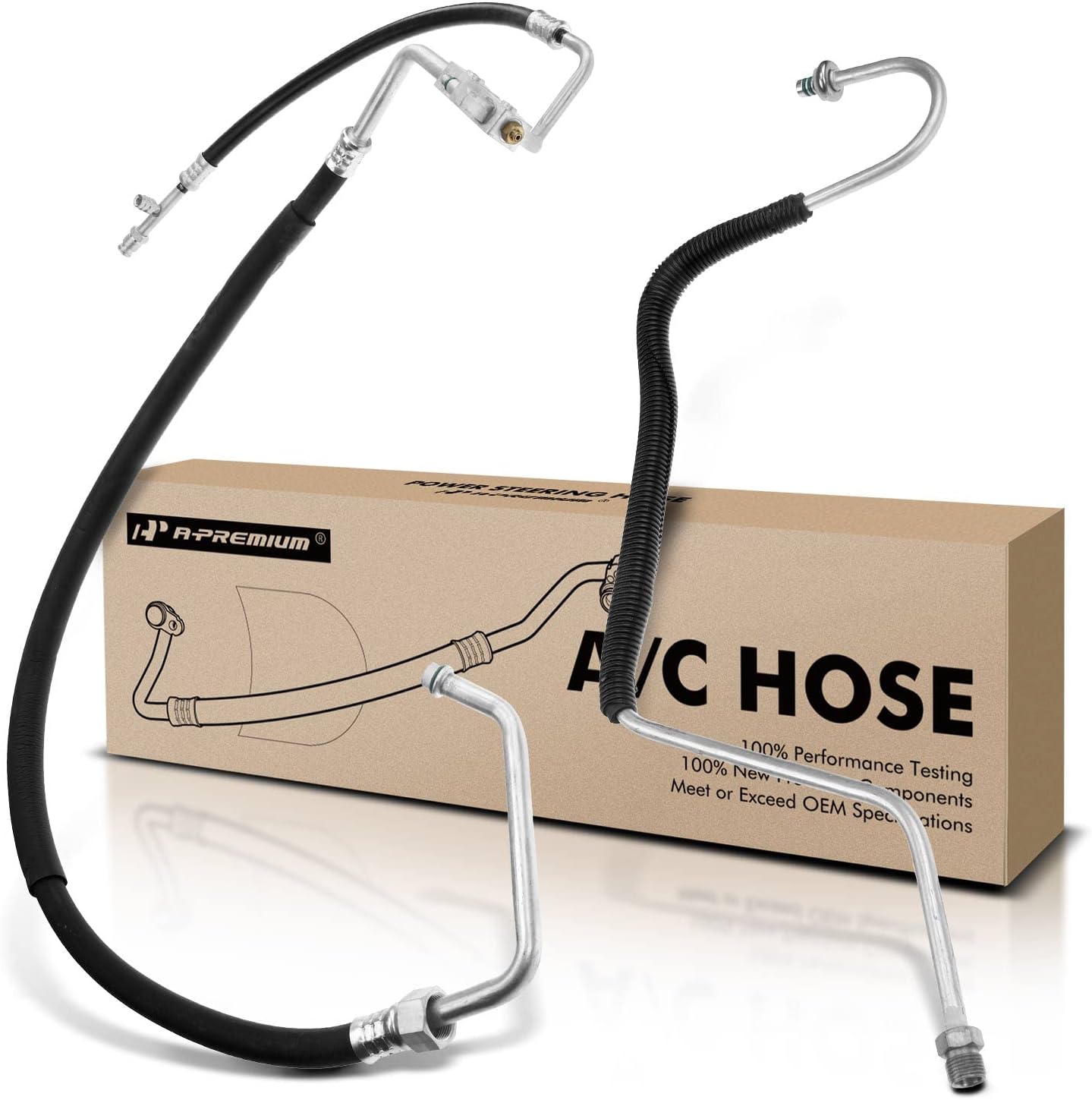 A-Premium A/C Suction & Discharge & Liquid Line Hose Assembly Compatible with Ford F-150/F-250/Bronco 1994-1996, F-350 1994-1995/1997, 5.0L 5.8L, Petrol