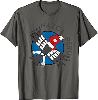 Peruvian Condor in Flight. Ancient Nazca Lines Peru Bird T-Shirt