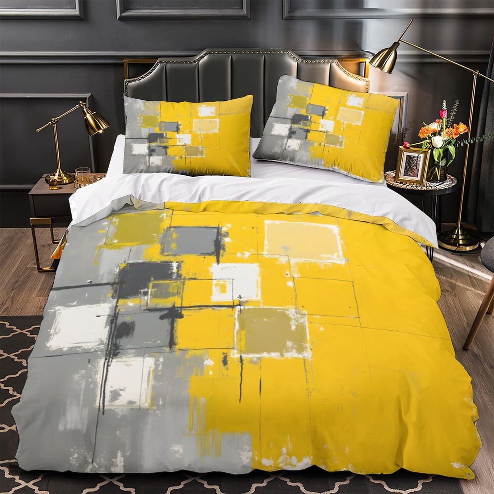 Housse de couette confortable pour lit single qui respecte les peaux sensibles