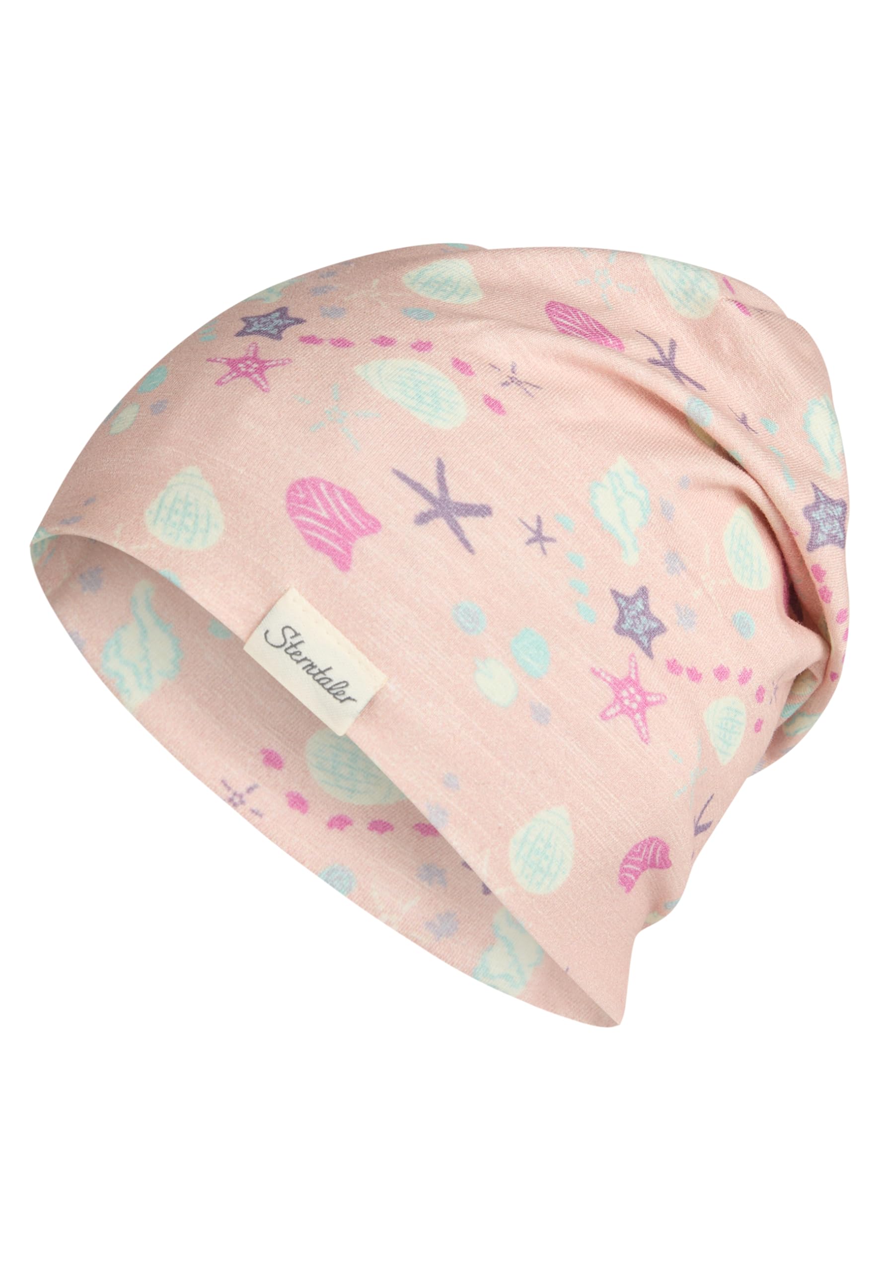 Sterntaler Mädchen Beanie-Mütze Beanie Muscheln