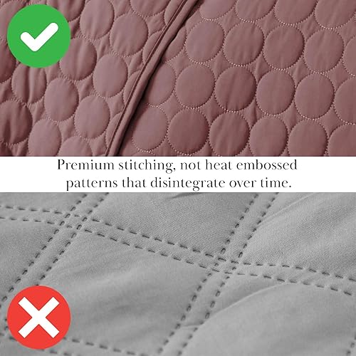 Vista 133 de Southshore Fine Linens, The Brickyard Collection -Juego de edredón ligero 02 - Hueso de ladrillo