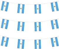 Vista 27 de ZXvZYT Cadena de bandera mexicana de México, pequeñas banderas de banderín de México, para gran apertura, eventos deportivos nacionales