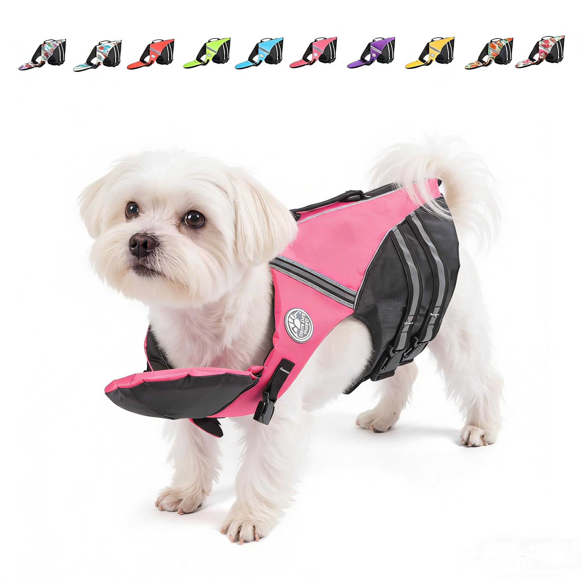 Amazon.com : Mklhgty Dog Life Jacket, Reflective Dog Life Vest