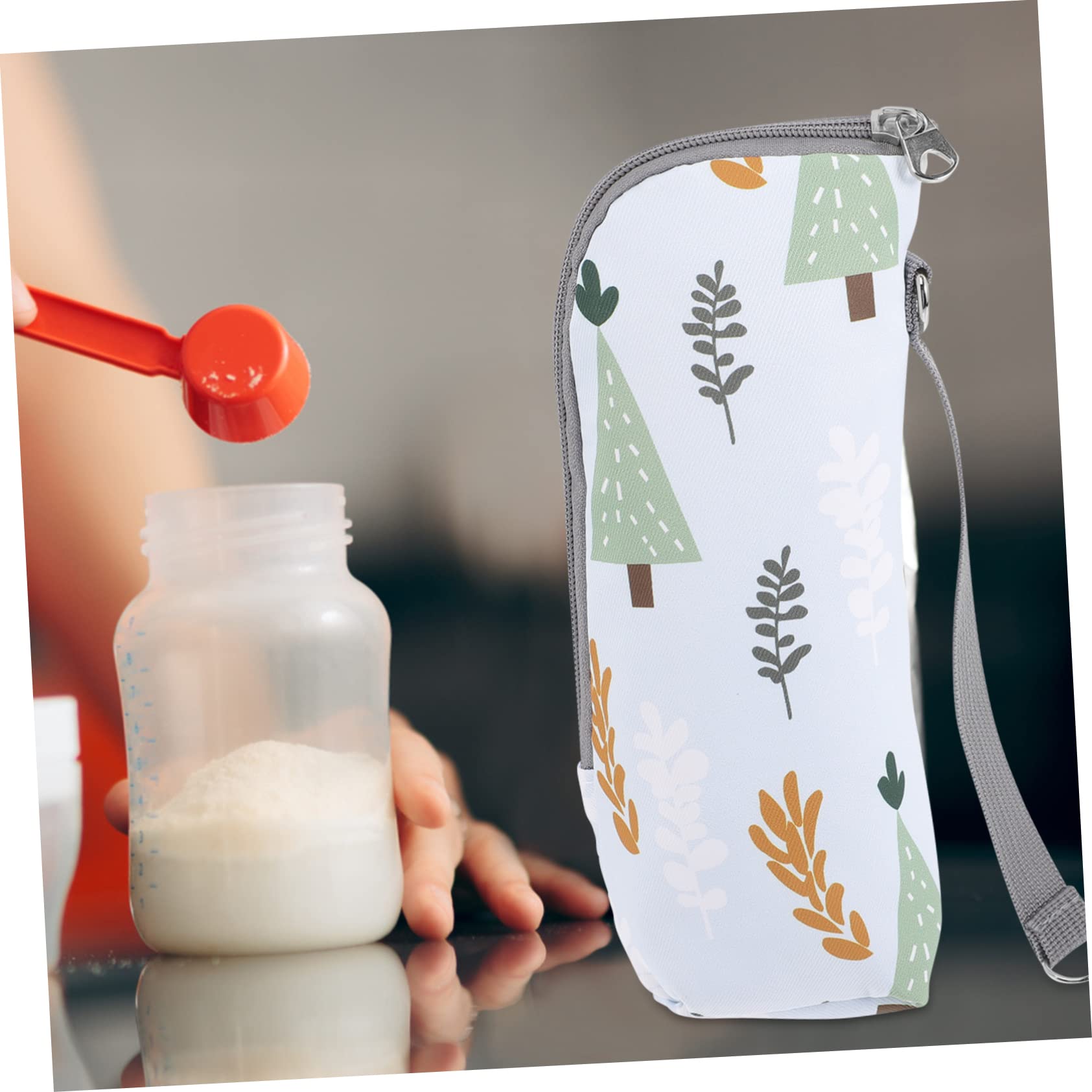 VICASKY 4piezas Bolsa Térmica para Biberones Portátil Aislante para Leche y Bebidas para y Paseos Accesorio Práctico para Mamás y Papás