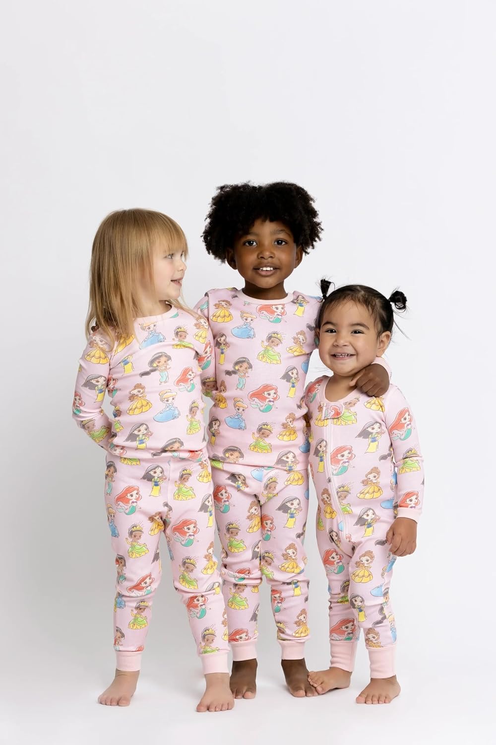 monica + andy Toddler & Kids Two Piece Pajama Set, 100% Organic Cotton Clothes for Boys & Girls, Children PJs