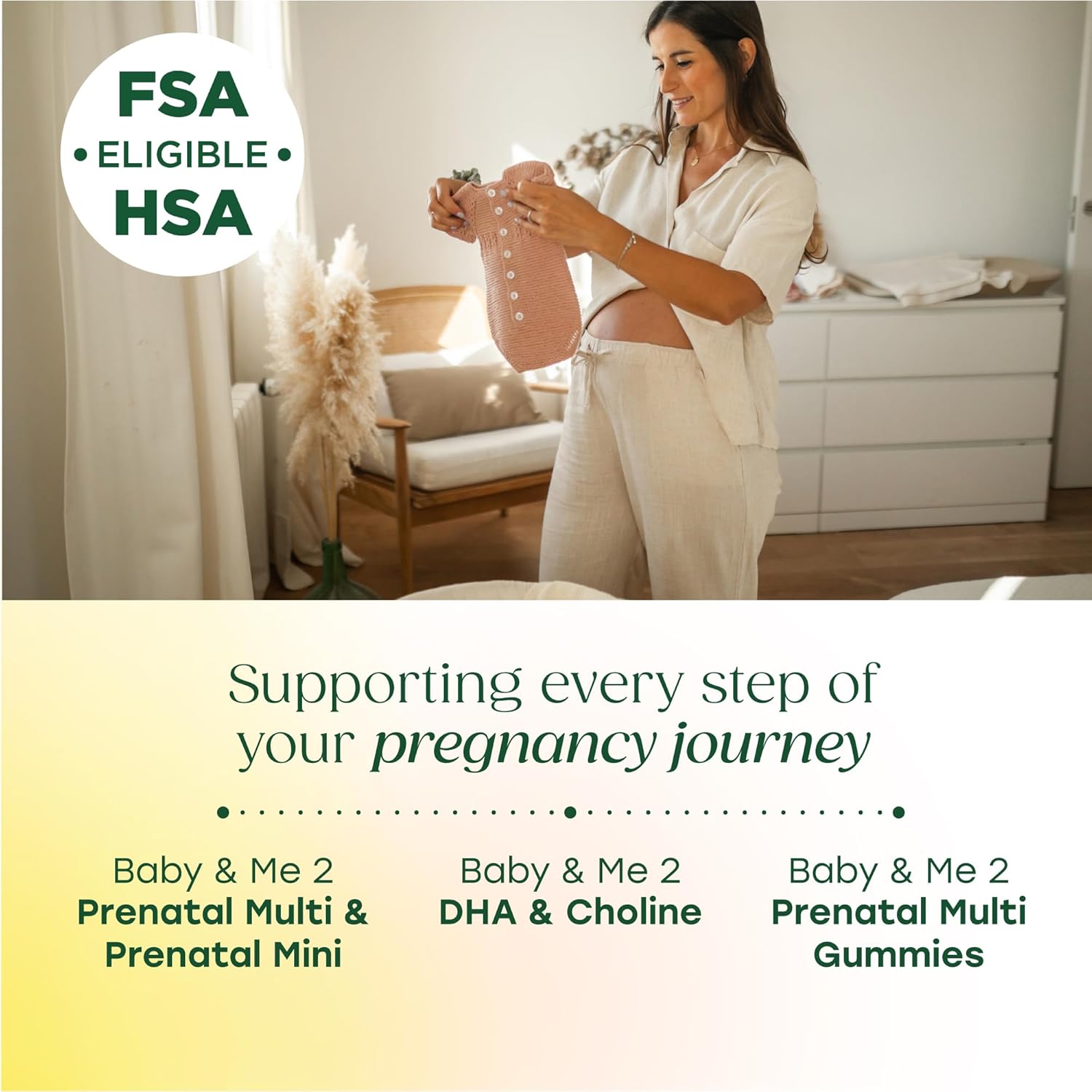 MegaFood Baby & Me 2 Prenatal Multi Minis - Prenatal Vitamins for Women with Choline & Methyl Folate - Gluten-Free, Vegetarian, Pre Natal Multivitamin for Women – 120 Minis Tablets, 30 Servings