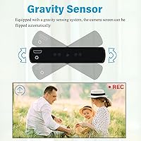 Vista 4 de 1080P 10000mAh Large Capacity Portable Charger Hidden Camera, 20 Hours Continuous Record Mini Security Nanny Spy Cam with Gravity Sensor/Motion