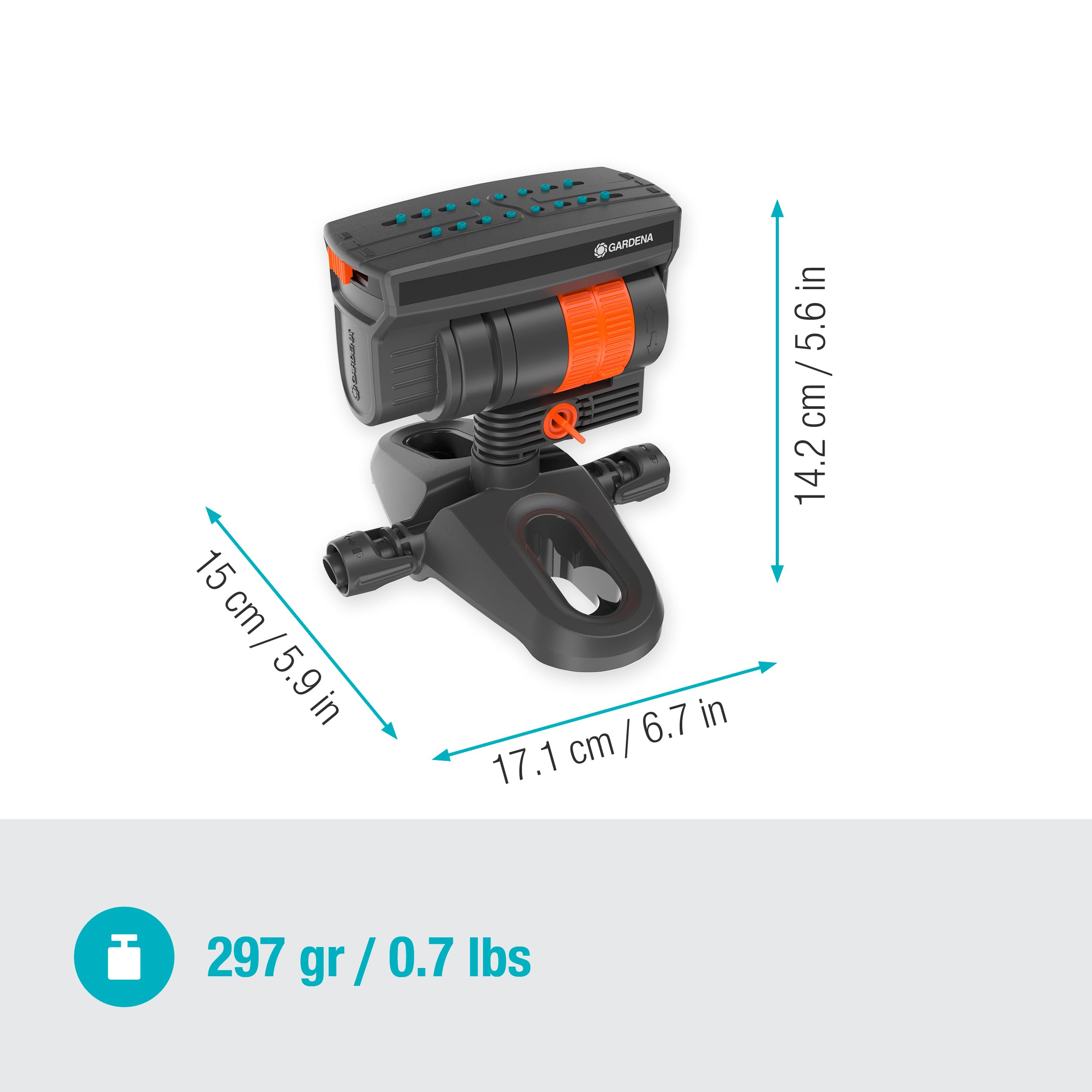 Gardena MDS Oscillating Sprinkler OS 90