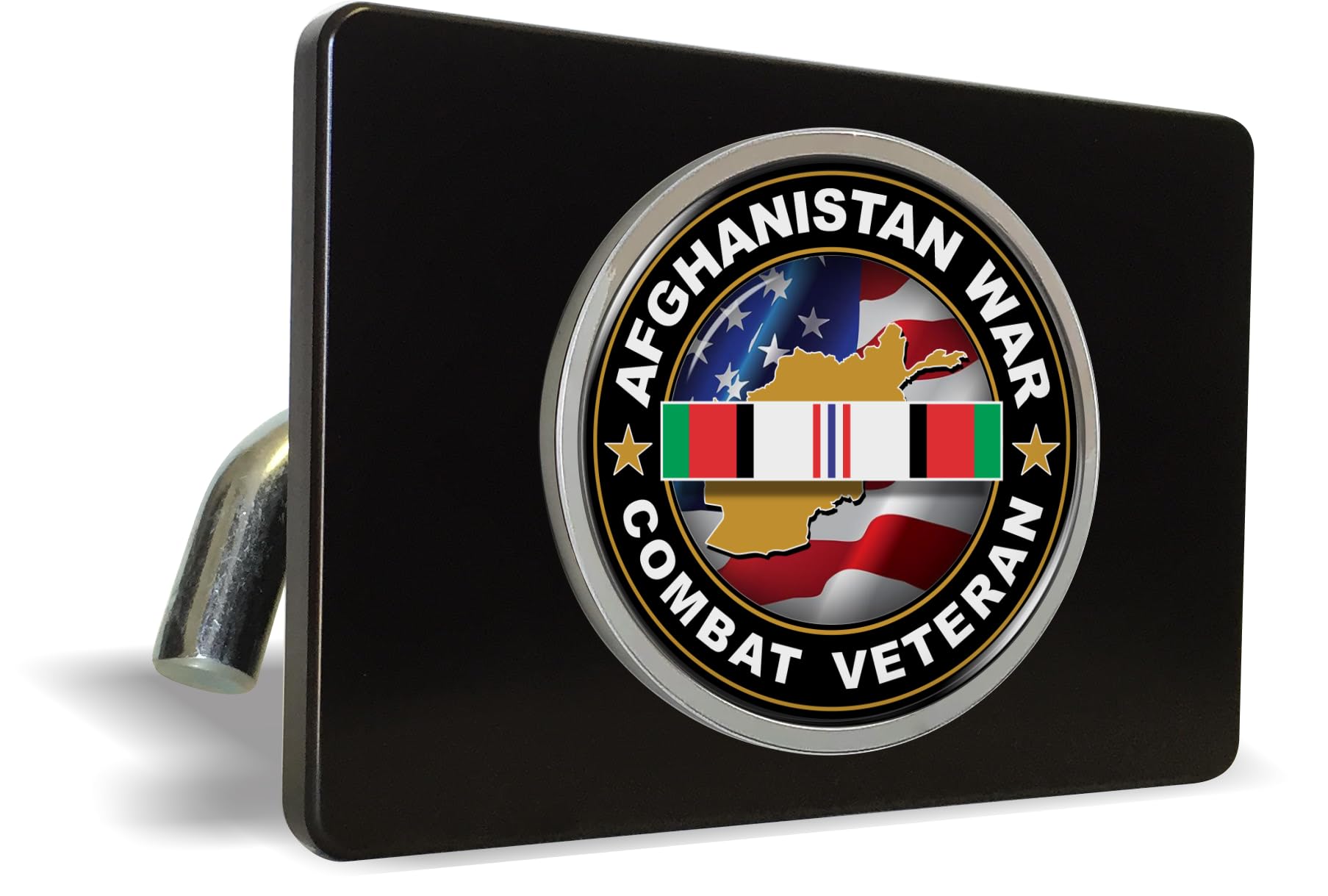 Veteranos - Cubierta de enganche de remolque/remolque de metal con emblema - 10 VAR - Imagen 36 de 65