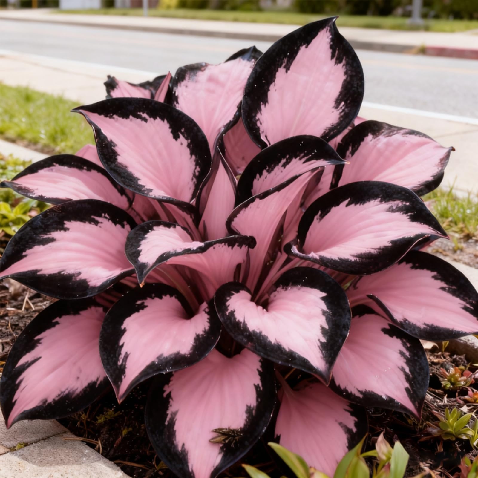Midnight Blue Hosta Bulbs Live, Excellent Display, Perennial, Easy Plant, Wedding Ornamental Flowers, Garden Bulbs, Hosta Plants for Sale,-4bulbs-c