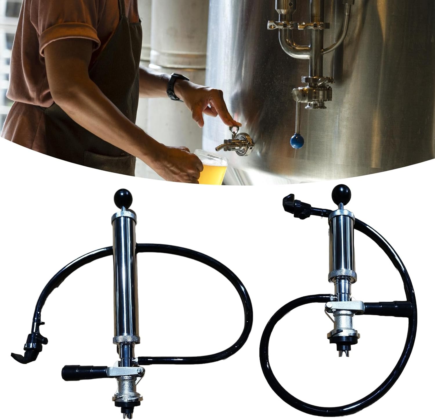 Multifunctional Beer Kegs Tap Pumps Efficient Faucet S Types Dispenser for Enthusiasts Brass Pumps
