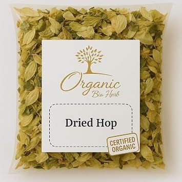 Organic Bio Herbs-Organic Dried Hop Humulus lupulus 2 Oz.