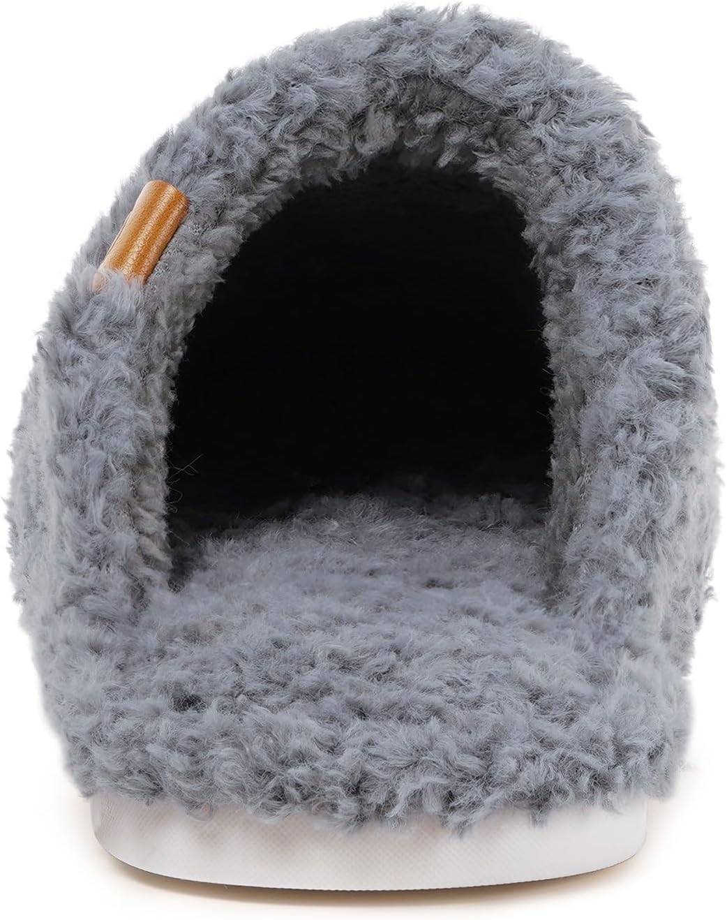 Dokela Men's Cozy Slippers Warm Fuzzy Slip On House Slippers for Men Indoor Memory Foam Anti-slip Shoes Lightweight Winter House Bedroom Shoes - Image 6