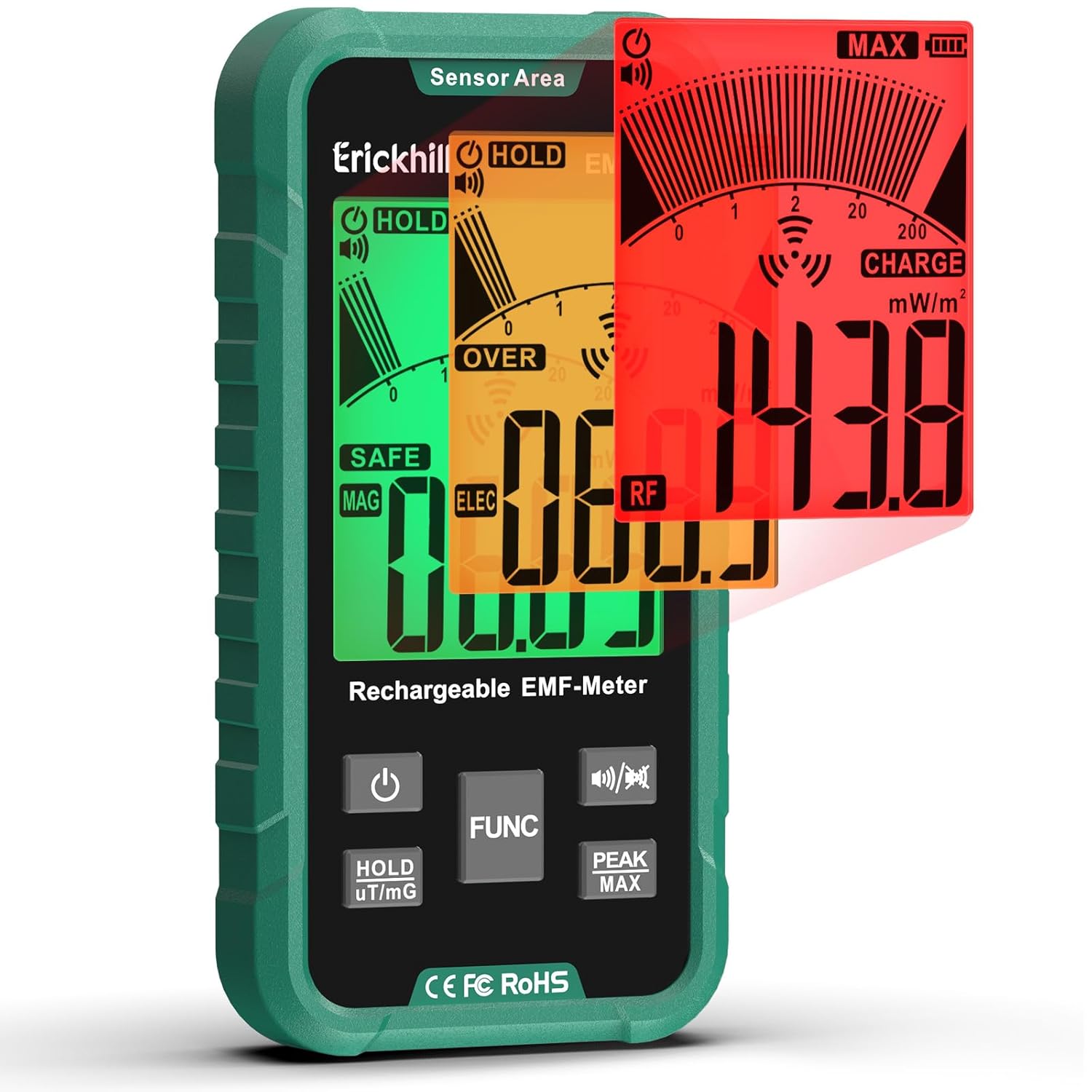 ERICKHILL EMF02 Detector Display