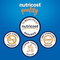 Vista 3 de Nutricost Bebida energética en polvo (uva) (60 porciones) – Suplemento preentrenamiento con sabores naturales – Sin OMG, sin gluten
