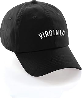 USA Cities Baseball Dad Hat Cap Cotton Unstructure Low Profile Strapback