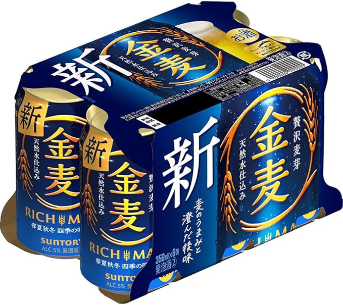 サントリー　金麦　　缶　350ml×6