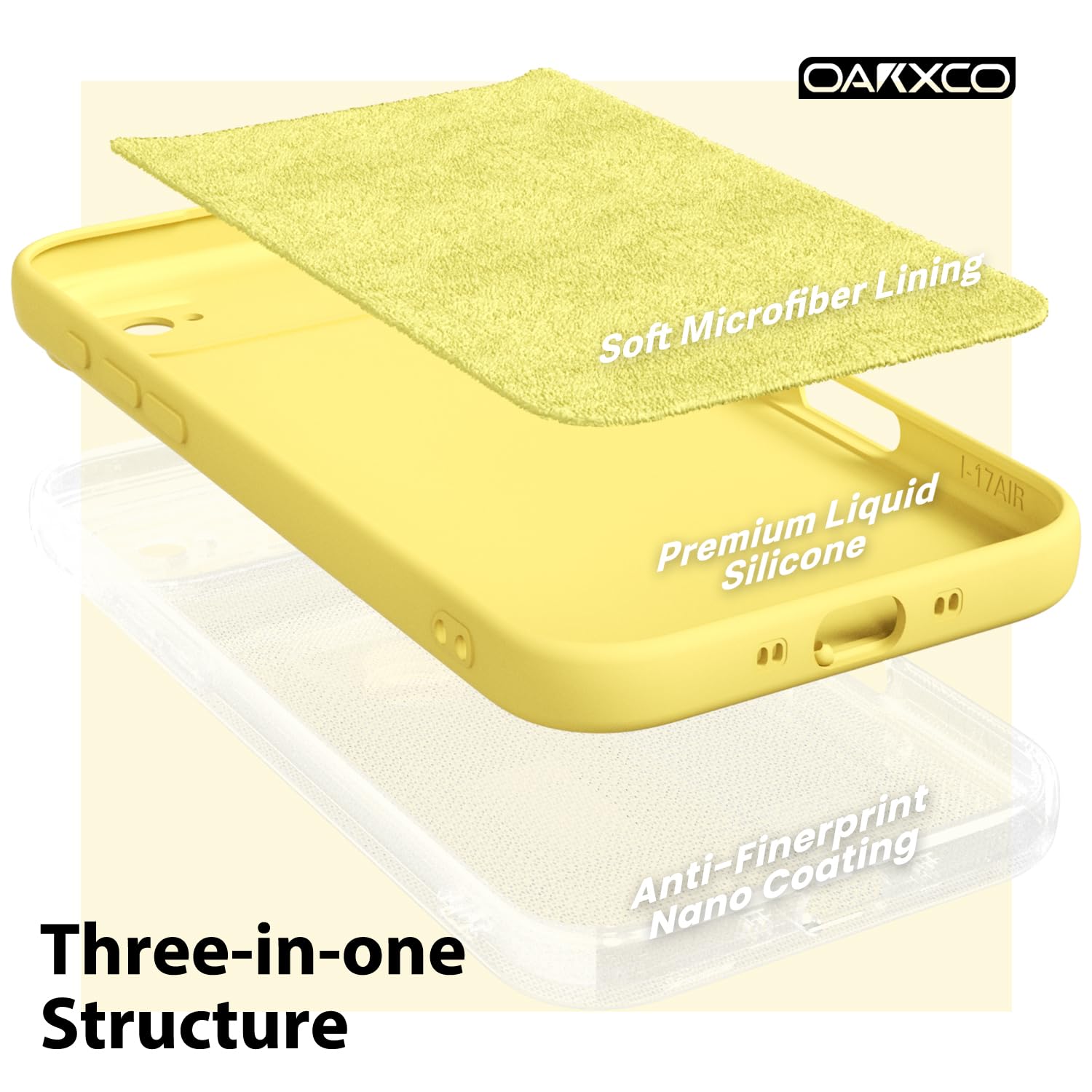 oakxco for iPhone 16 Pro Max Case Liquid Silicone, Soft Rubber Gel Elegant Aesthetic Basic Simple Cover, Cute Thin Slim TPU Matte Solid Color Plain Smooth Case for Women Girl, Light Pink — view 1718