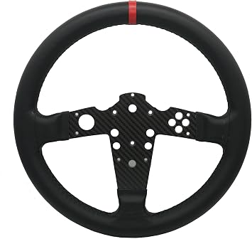 13inch 33cm steering Wheel MOD FOR TGT TGTIIcarbon fiber leather