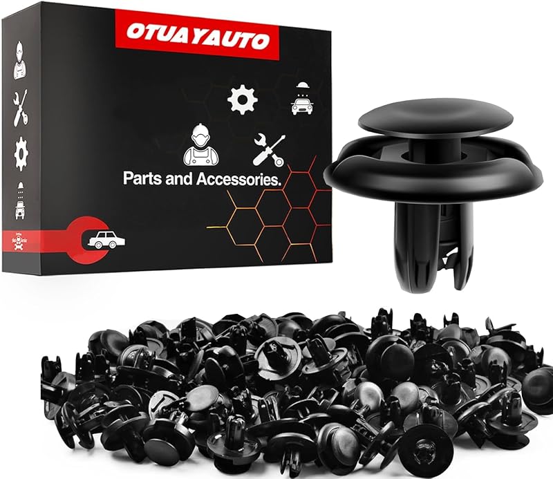 Kit de grampos de acabamento e para-lama OTUAYAUTO para Honda, Acura, Toyota e Lexus – 100 unidades