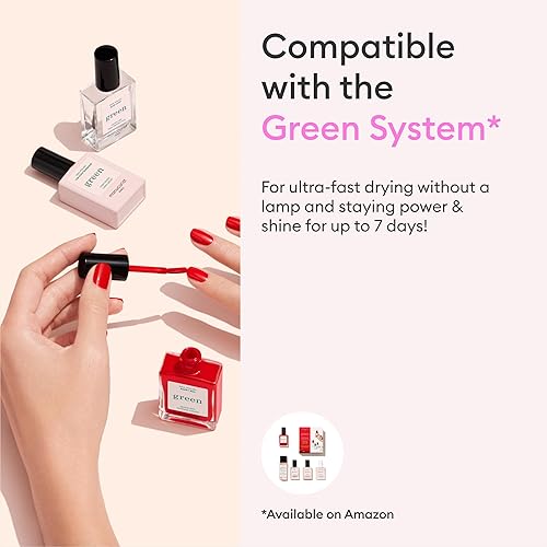 Miniatura 6 de Manucurist Esmalte de uñas verde Bois de Rose - Esmalte de uñas rosa polvoriento - 9-Free, a base de plantas y vegano - Manicura - Fabricado en