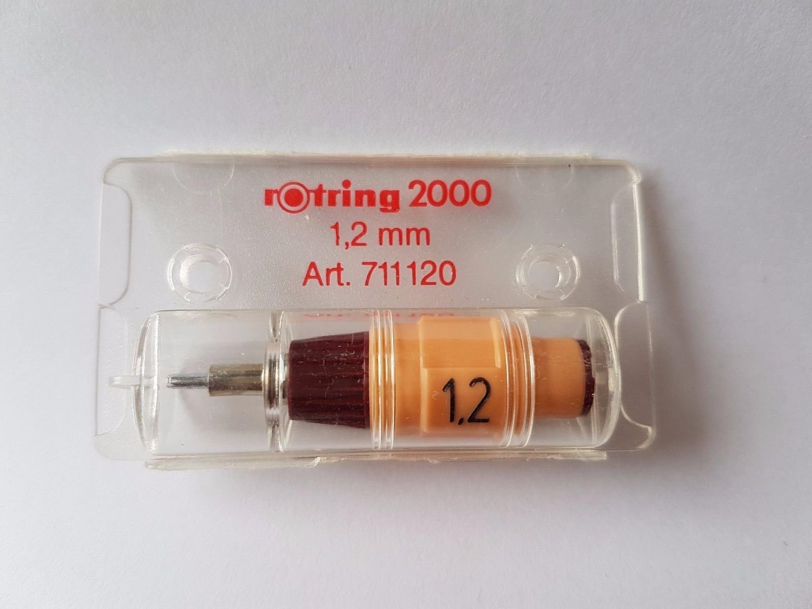 Pennini Ricambio ROtring Isograph 0.20mm - 2 Pezzi, Per Disegno Tecnico, Precisione