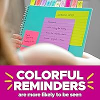 Vista 6 de Post-it DS330BK - Dispensador de notas emergente, notas de 3 pulgadas x 3 pulgadas, 50 Sht/PD, negro/transparente